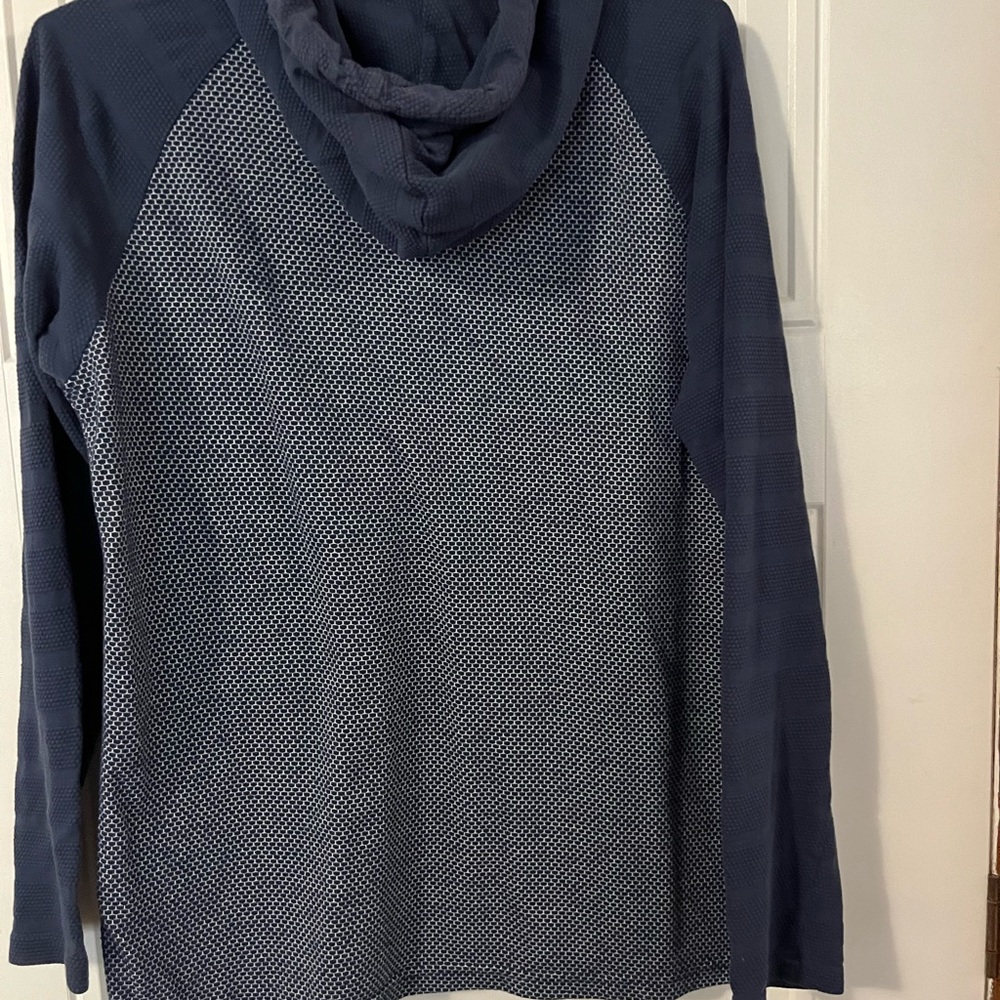 Navy Long Sleeve Men's Scott Ellis Shirt - Picture 5 of 5